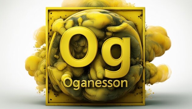 Og - Oganesson, Periodic table element