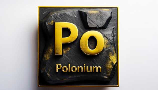 Po - Polonium, Periodic table element