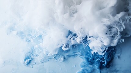 Fototapeta premium Dynamic abstract image of foamy water waves creating a stunning visual of ocean fluidity and motion : Generative AI