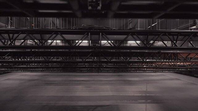 Many Large Theater Trusses are Lifted in the Black Box in the Wave. In Theaters, a Batten, Also Known as a Bar or Pipe, is a Long Metal Pipe Suspended Above the Stage for Things to be Hung.
