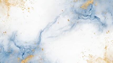 Obraz premium Premium blue marble background with gold metallic streaks