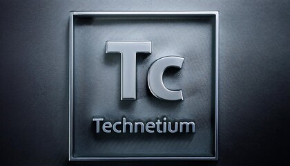 Tc - Technetium, Periodic table element