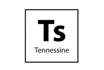 Ts - Tennessine, Periodic table element