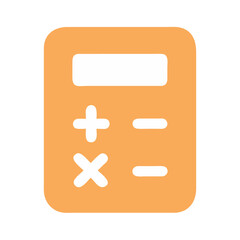 Fototapeta premium Calculator Mathematics Vector Art Illustration for Education and Financial Design