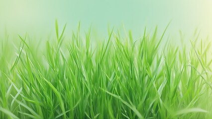 Fototapeta premium Persian Abstract Nowruz Dreamscape. Fluid Art with Sabzeh (wheatgrass) and flowers. ideal background for branding, greeting cards, artistic wallpapers, cultural editorial layouts