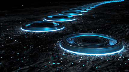 dark blue background 