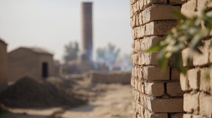 Brick kiln advocating for better working conditions and fair wages