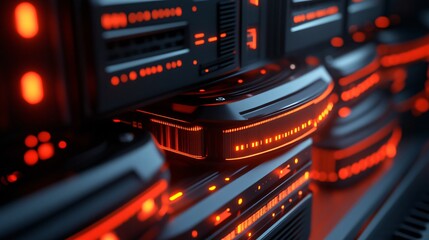 Data Server Disks Circular Pattern