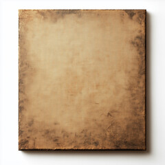 canvas Isolated on white Background