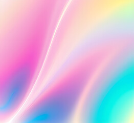 Neon gradient wave light in pink and blue tones on dark background creating futuristic and vibrant visuals for modern tech-inspired or artistic abstract.generative ai