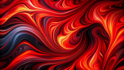 Abstract Swirling Colors Flowing Dynamically