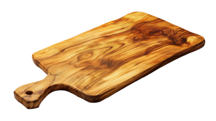Rustic Wooden Cutting Board | Natural Kitchen Accessory, Food Preparation