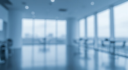 Blurred Office Interior
