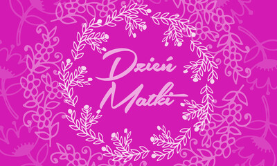 Fototapeta premium Dzień Matki