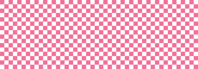Seamless repeat pattern with ditsy hand drawn checkerboard in cotton candy pink and red. Soft pink and red checker for Valentines day, girls, cosmetics, teen projects and more