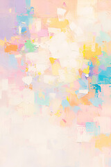 Obraz premium Pastel Abstract Painting Texture. Colorful Artistic Background. Soft Brush Strokes. Modern style. Design background for banner, card, poster, social media with text space