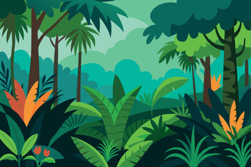 Exotic Plants and the Wonders of Dense Tropical Rainforests
