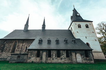 Fototapeta premium Historic Wernigerode with Autumn Charm
