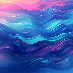 Modern bright abstract background with waves 