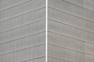 Abstract architecture, Close up of a metallic building facade.