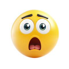 Fototapeta premium Isolated Face Emoji