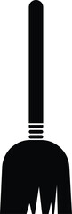 Broom icon, cleaner icon vector illustration