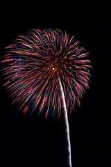 山形県 大石田まつり最上川花火大会 尺玉 Oishida Festival Fireworks 12 inch shell