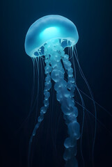 Mysterious and Rare Deep-Sea Creatures, Including Bioluminescent Jellyfish, Roam the Dark and Enigmatic Mariana Trench