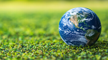 A diverse group of people planting trees, recycling, and cleaning up nature to celebrate Earth Day, symbolizing environmental stewardship, sustainability, and global efforts for a healthier planet.
