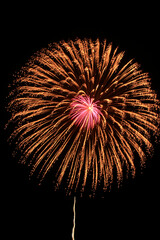 山形県 大石田まつり花火大会 尺玉 Oishida Festival Fireworks 12 inch shell