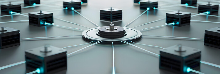 Visual Representation of Robust and Efficient RD Connection Broker Network System