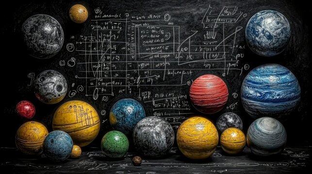Celestial Bowling Balls on a Chalkboard of Equations