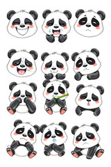 panda bear cartoon