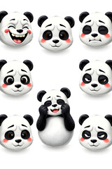 Obraz premium panda with a smile