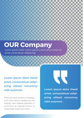 About Company template a4 page print business Profile annual report brochure catalog corporate Landscape Layout Portfolio Abstract Presentation leaflet Webpage Creative PowerPoints magazine