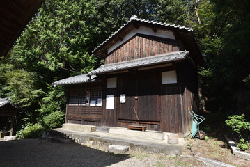 蝉丸神社　社務所　滋賀県大津市