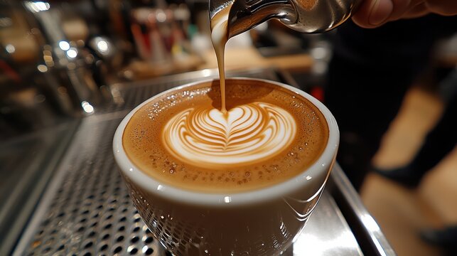 Artistry in a cup the craft of latte creation