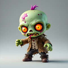 Chibi Cute Zombie