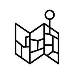 location gps icon vector design illustration template in trendy style