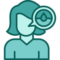 Skin Check solid icon