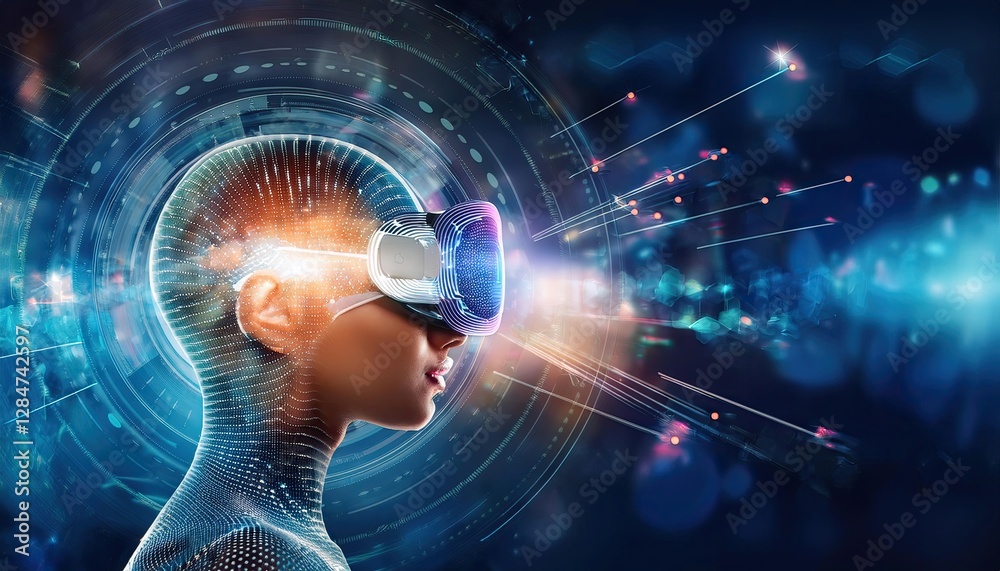 Poster Exploring Generative Reality Through Immersive Virtual Experiences and Futuristic Technology