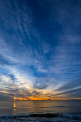 夕暮れの葉山・森戸海岸｜幻想的な風景
