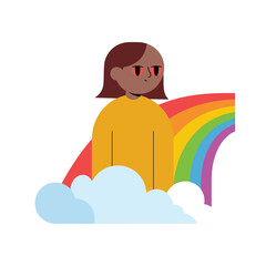 2d vector illustration for cartoon character design for kids and comic book stickers printing and cartoon movie 
