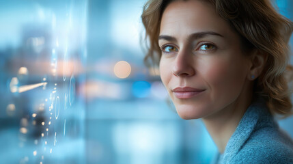 Fototapeta premium portrait of a woman