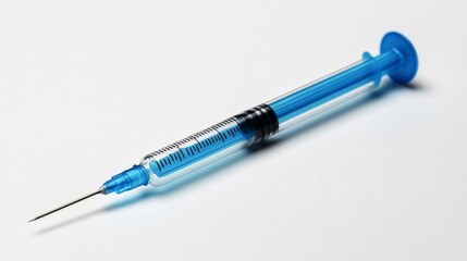 Fototapeta premium Intravenous Catheter: A detailed close-up of a medical IV catheter, highlighting its transparent tubing, needle, and connectors.