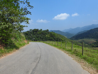 road in the countryside