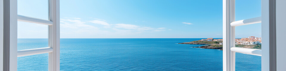 Obraz premium view from the window