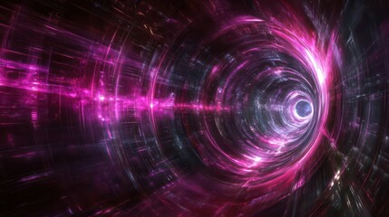 create a purple and red abstract background evoking speed and technology using 3d curves