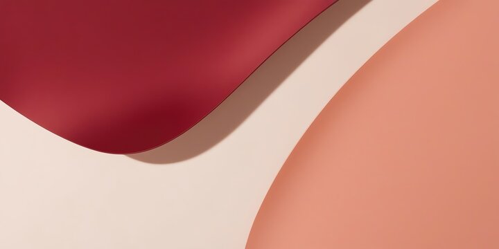 A smooth gradient from deep rose red to soft peach, creating a romantic and tender feel.