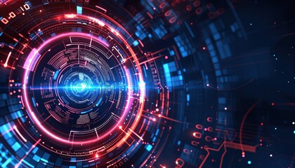 Obraz premium Abstract High Tech background